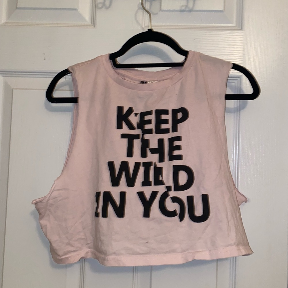 Light pink tank top